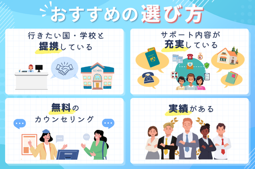 後悔しない!留学エージェントのおすすめの選び方
