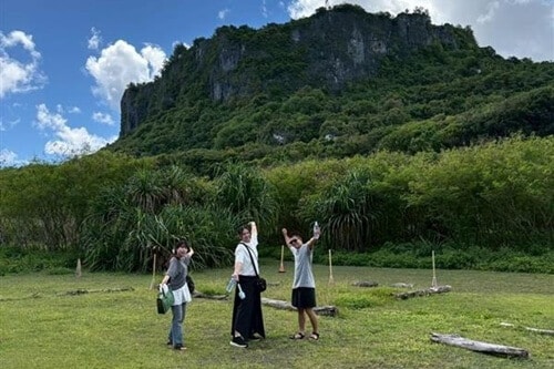 宮城大学　「リアル・アジア」でグアム大学訪問