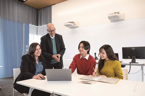 京都外国語大学　授業の様子