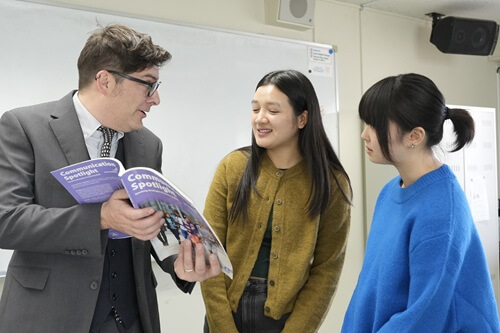 早稲田外語専門学校 学内の様子